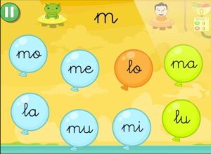 autismo, apps, lectoescritura, lenguaje infantil, aprender sílabas, app para niños