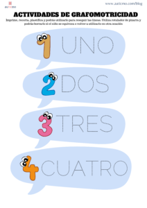 actividades para niños con tea