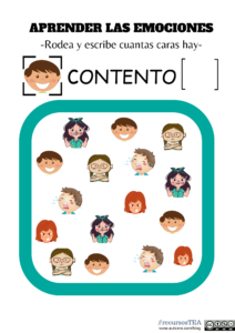 emociones para niños con autismo