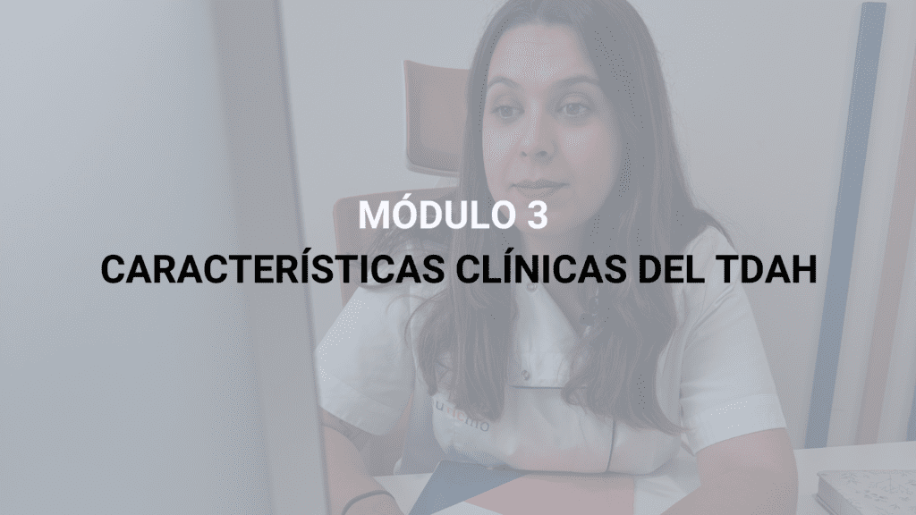 características clínicas del tdah, curso online tdah